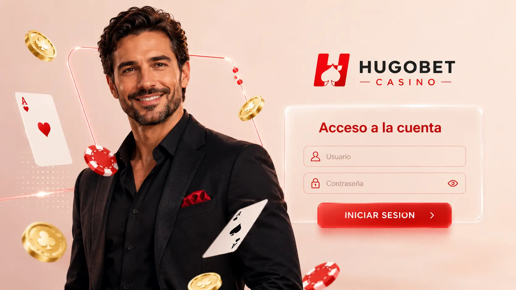 Proceso de registro y acceso a la cuenta